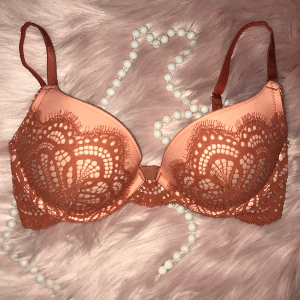 Orange bra by Victoria Secret